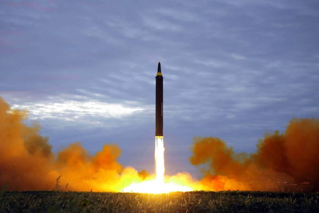 Corea del Norte misil Hwasong-12