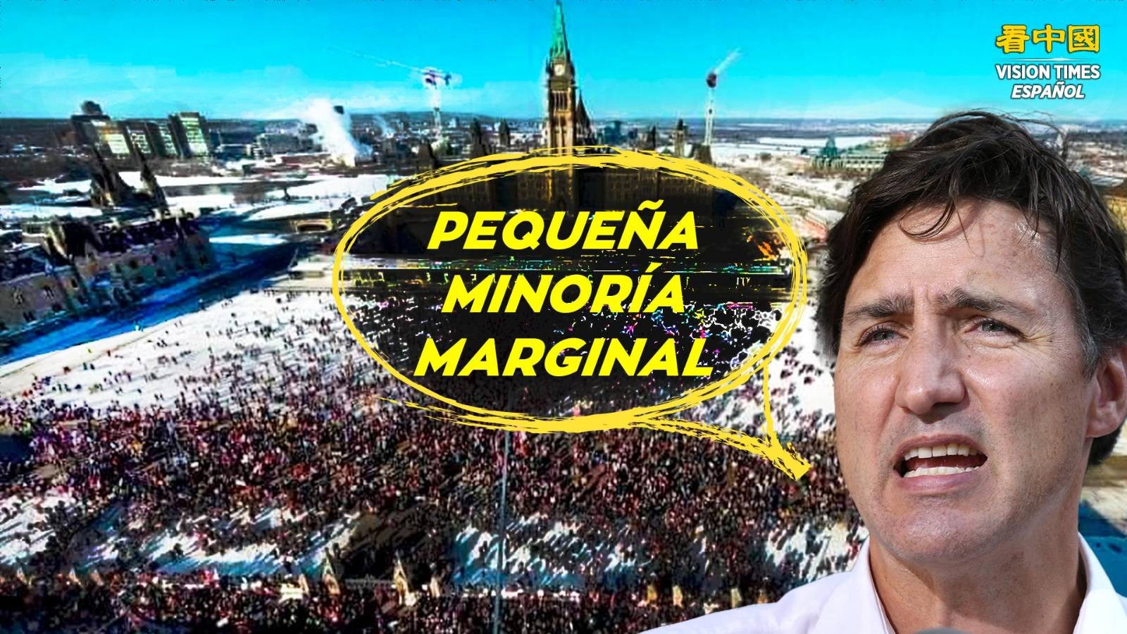 El Convoy de la libertad de Canadá inspira a camioneros alrededor del