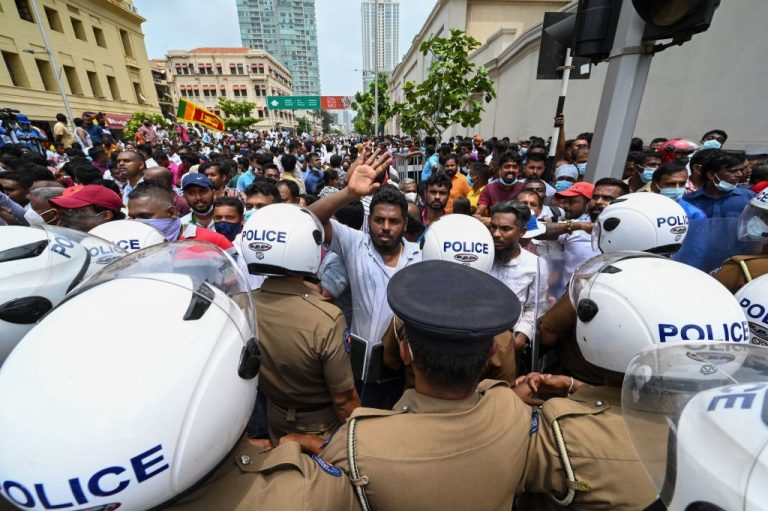 Sri Lanka en caos