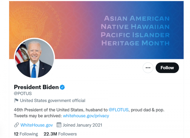 presidente Joe Biden Twitter